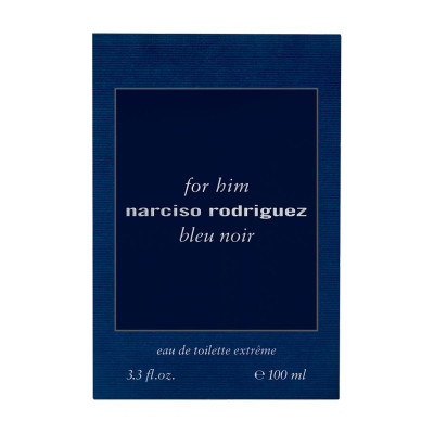 NARCISO RODRIGUEZ FOR HIM BLEU NOIR EUA DE TOILETTE EXTREME 100ML