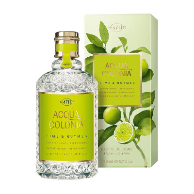 4711 ACQUA COLONIA EAU DE COLOGNE LIME & NUTMEG 170ML VAPORIZADOR