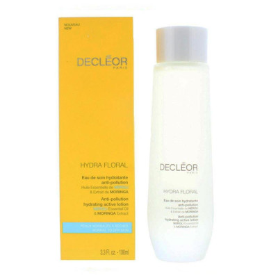 DECLEOR HYDRAFLORAL EAU DE SOIN HYDRATANTE ANTI-POLLUTION PIEL NORMAL 100ML VAPORIZADOR