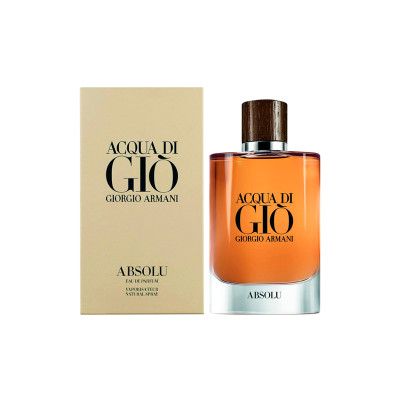 GIORGIO ARMANI ACQUA DI GIO MEN ABSOLU EAU DE PARFUM 200ML VAPORIZADOR