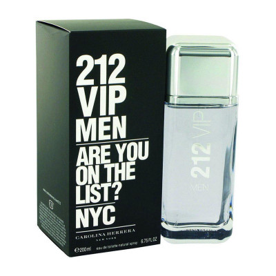 CAROLINA HERRERA 212 VIP MEN EAU DE TOILETTE 200ML VAPORIZADOR