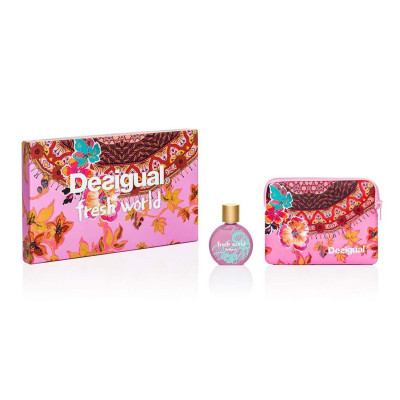 DESIGUAL FRESH WORLD EAU DE TOILETTE 100ML VAPORIZADOR + NECESER 1U.