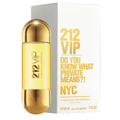 CAROLINA HERRERA 212 VIP EAU DE PARFUM 30ML VAPORIZADOR
