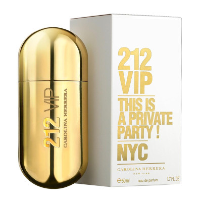 CAROLINA HERRERA 212 VIP EAU DE PARFUM 50ML VAPORIZADOR