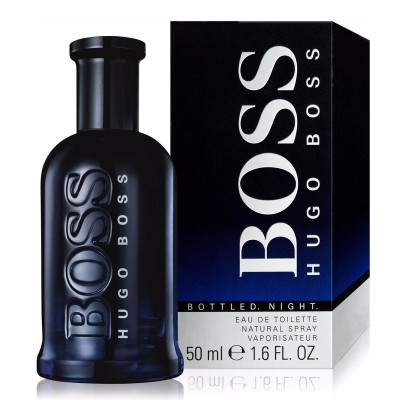 HUGO BOSS BOTTLED NIGHT EAU DE TOILETTE 50ML VAPORIZADOR