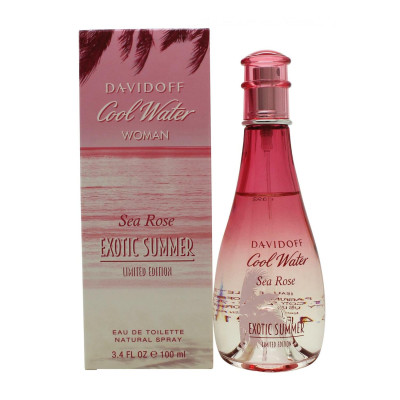 DAVIDOFF COOL WATER SEA ROSE EAU DE TOILETTE EXOTIC SUMMER EDICION LIMITADA 100ML VAPORIZADOR