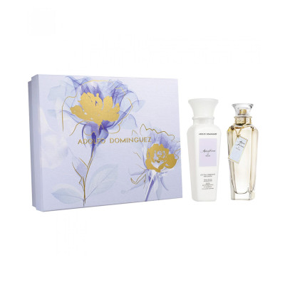 ADOLFO DOMINGUEZ AGUA FRESCA DE ROSAS EAU DE TOILETTE 120ML VAPORIZADOR + LOCION CORPORAL PERFUMADA 200ML