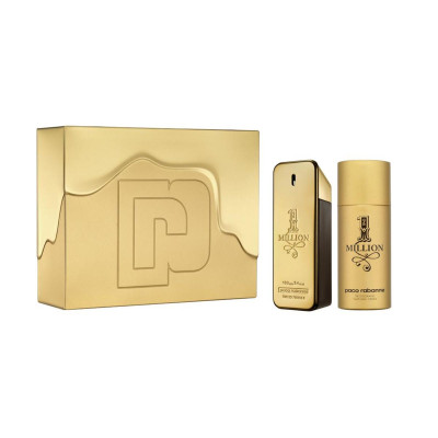 PACO RABANNE 1 MILLION EAU DE TOILETTE 100UN VAPORIZADOR + DESODORANTE 150ML VAPORIZADOR