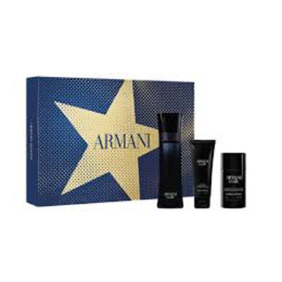 GIORGIO ARMANI CODE EAU DE TOILETTE FOR MEN 125ML VAPORIZADOR + GEL DE BAÑO 75ML + DESODORANTE 75ML
