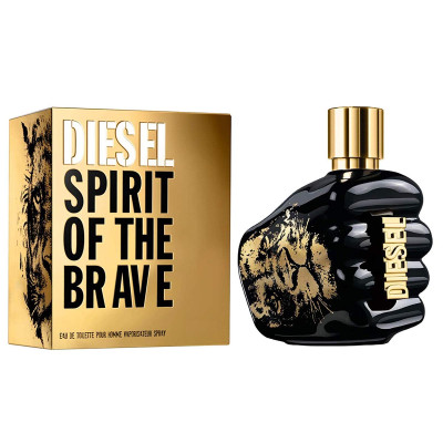 DIESEL SPIRIT OF THE BRAVE EAU DE TOILETTE POUR HOMME 75ML VAPORIZADOR