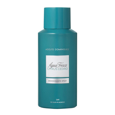 ADOLFO DOMINGUEZ AGUA FRESCA DESODORANTE CITRUS CEDRO 150ML VAPORIZADOR