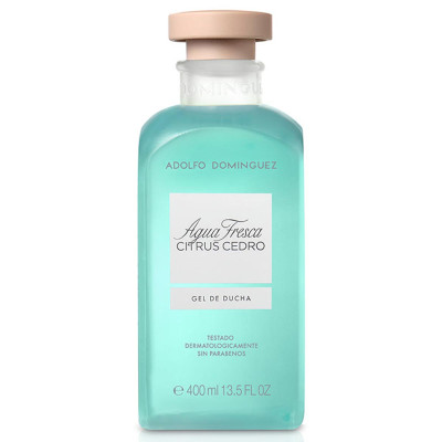 ADOLFO DOMINGUEZ AGUA FRESCA GEL DE BAÑO CITRUS CEDRO 400ML