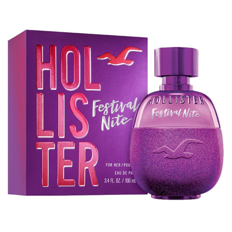 HOLLISTER CALIFORNIA FESTIVAL NITE FOR HER EAU DE PARFUM 50ML VAPORIZADOR