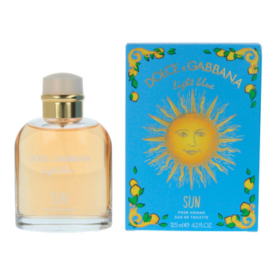 DOLCE & GABBANA LIGHT BLUE SUN EAU DE TOILETTE POUR HOMME 125ML VAPORIZADOR