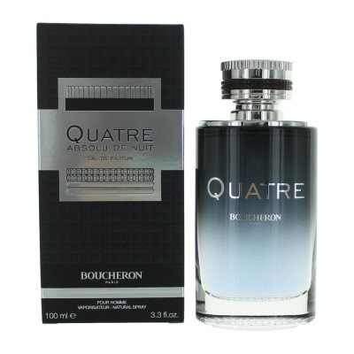 BOUCHERON QUATRE ABSOLU DE NUIT EAU DE PARFUM POUR HOMME 100ML VAPORIZADOR