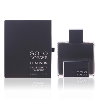 LOEWE SOLO LOEWE PLATINUM EAU DE TOILETTE POUR HOMME 100ML VAPORIZADOR