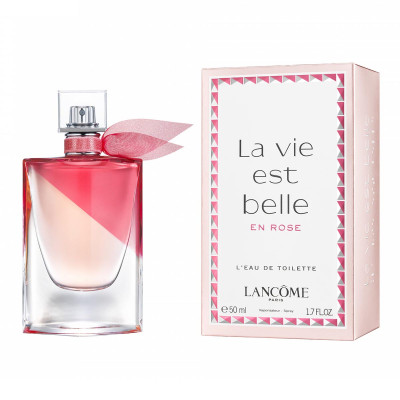 LANCOME LA VIE EST BELLE EN ROSE L'EAU DE TOILETTE 50ML VAPORIZADOR