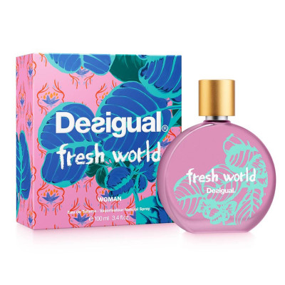 DESIGUAL FRESH WORLD EAU DE TOILETTE MUJER 100ML VAPORIZADOR