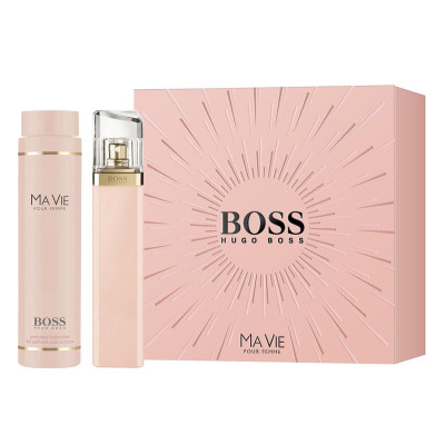 HUGO BOSS MA VIE POUR FEMME EAU DE PARFUM 75ML + PERFUMED BODY LOTION 200ML