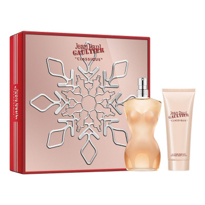 JEAN PAUL GAULTIER CLASSIQUE EAU DE TOILETTE 100ML VAPORIZADOR + PERFUMED BODY LOTION 75ML