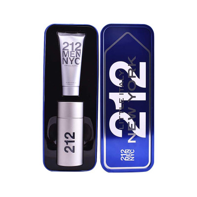 CAROLINA HERRERA 212 MEN EAU DE TOILETTE 100ML VAPORIZADOR + SHOWER GEL 100ML