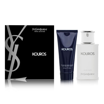 YVES SAINT LAURENT KOUROS EAU DE TOILETTE 100ML + PERFUMED BODY LOTION 100ML