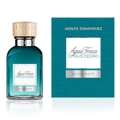 ADOLFO DOMINGUEZ AGUA FRESCA CITRUS CEDRO EAU DE TOILETTE 120ML VAPORIZADOR