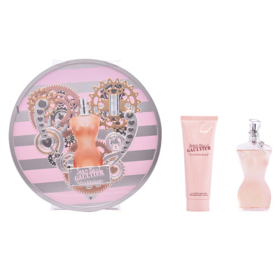 JEAN PAUL GAULTIER CLASSIQUE EAU DE TOILETTE 50ML VAPORIZADOR + PERFUMED BODY LOTION 75ML
