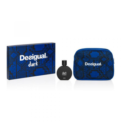 DESIGUAL DARK EAU DE TOILETTE 100ML VAPORIZADOR + NECESER 1UN.