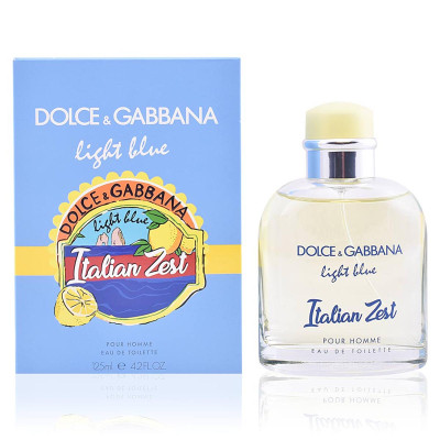 DOLCE & GABBANA LIGHT BLUE ITALIAN ZEST EAU DE TOILETTE 125ML VAPORIZADOR