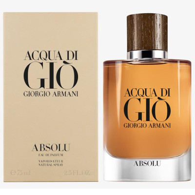 GIORGIO ARMANI ACQUA DI GIO ABSOLU EAU DE PARFUM 75ML VAPORIZADOR