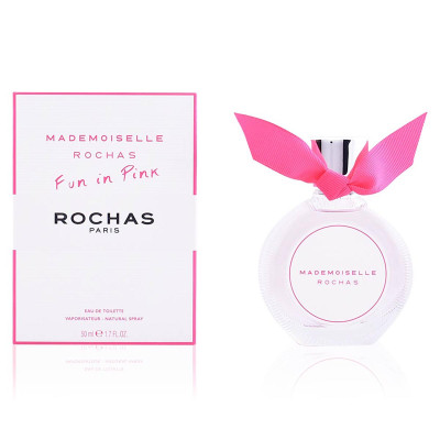 ROCHAS MADEMOISELLE FUN IN PINK EAU DE TOILETTE 50ML VAPORIZADOR