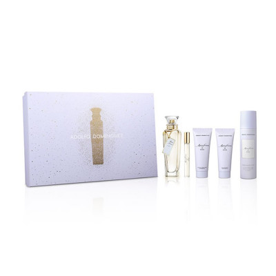 ADOLFO DOMINGUEZ AGUA FRESCA DE ROSAS EAU DE TOILETTE 120ML VAPORIZADOR + LOCION CORPORAL PERFUMADA 75ML + EAU DE TOILETTE 30ML 