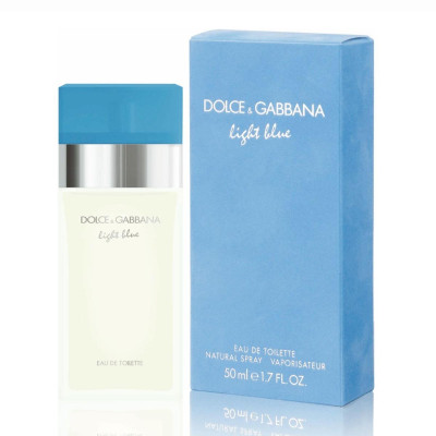 DOLCE & GABBANA LIGHT BLUE EAU DE TOILETTE 50ML VAPORIZADOR