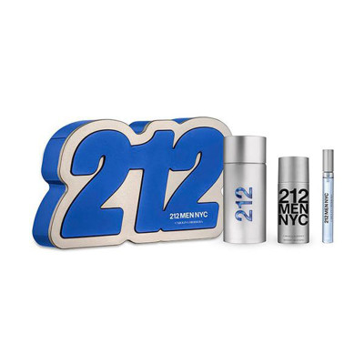 PACO RABANNE 212 MEN EAU DE TOILETTE 100ML + AFTER SHAVE GEL 100ML + MINIATURA 1UN.