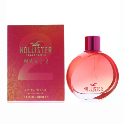 HOLLISTER CALIFORNIA WAVE 2 FOR HER EAU DE PARFUM FOR HER 100ML VAPORIZADOR