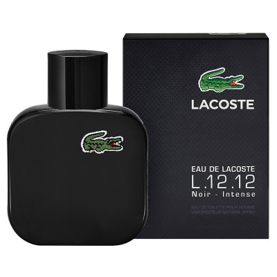 LACOSTE EAU DE LACOSTE L.12.12 EAU DE TOILETTE NOIR 50ML VAPORIZADOR
