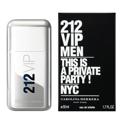 CAROLINA HERRERA 212 VIP MEN EAU DE TOILETTE 50ML VAPORIZADOR