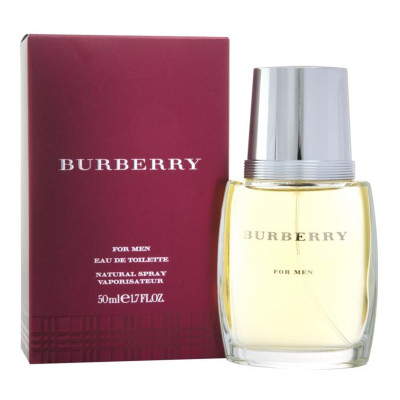 BURBERRY FOR MEN EAU DE TOILETTE 50ML VAPORIZADOR